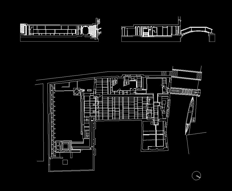 【Famous Architecture Project】Querini Stampalia Foundation-Carlo Scarpa-Architectural CAD Drawings