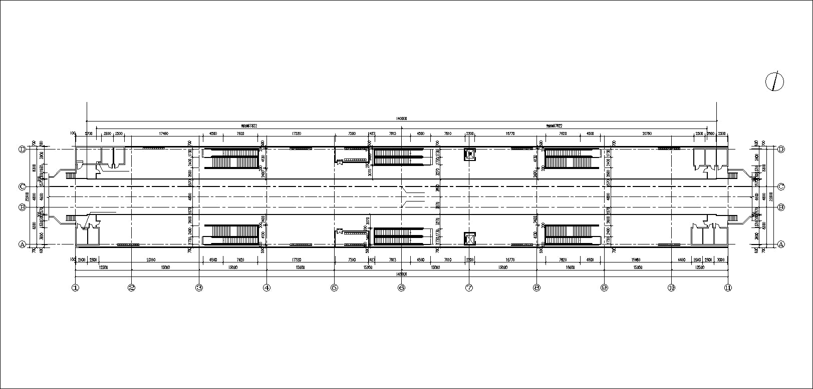 【Architecture CAD Projects】MRT Station Design CAD Blocks,Plans,Layout V1