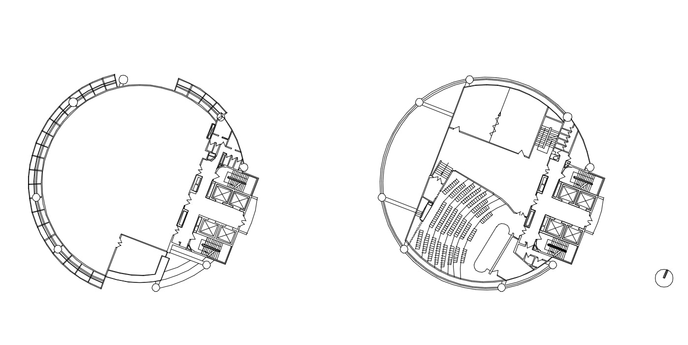 【Famous Architecture Project】Mesiniaga Tower-Ken Yeang-Architectural CAD Drawings