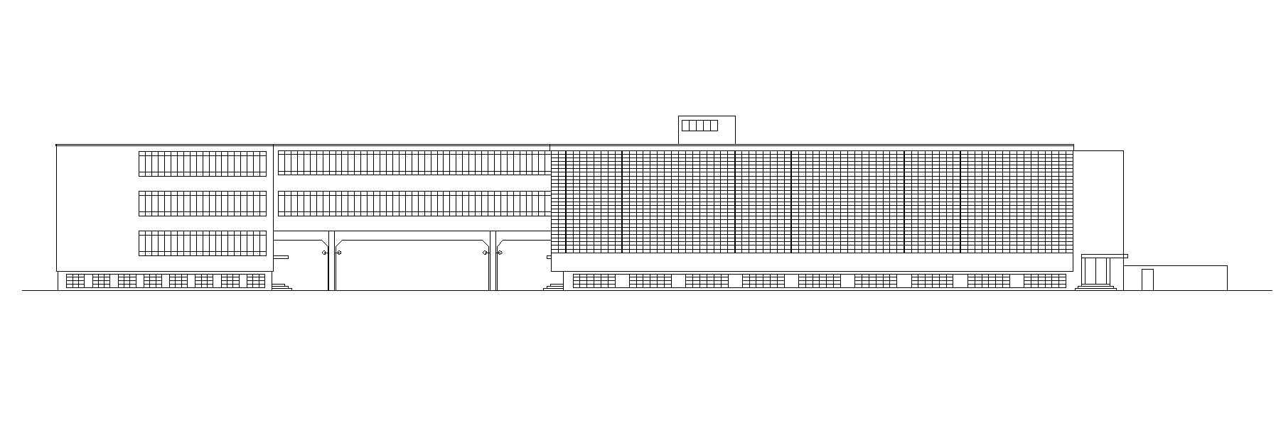 【Famous Architecture Project】The Staatliches Bauhaus (German)-CAD Drawings