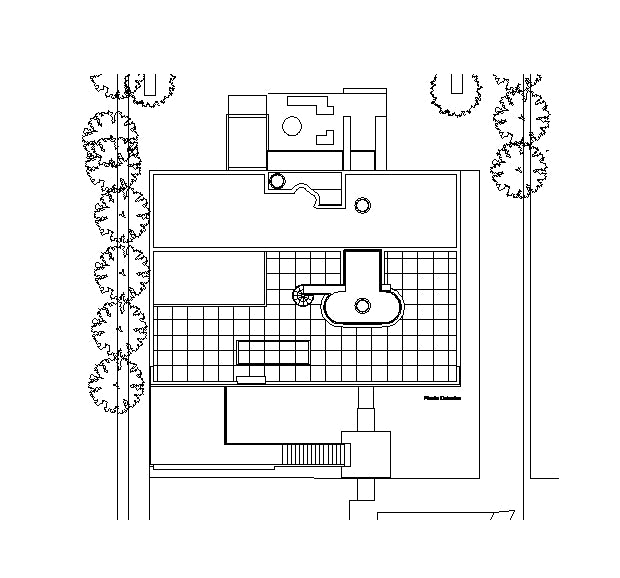 【Famous Architecture Project】Le Corbusier Villa Stein-CAD Drawings