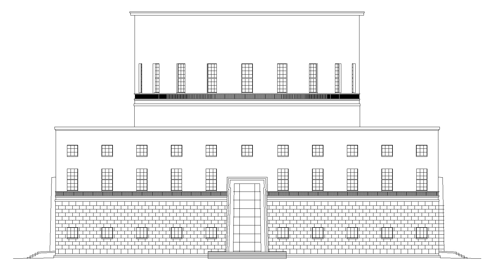 【Famous Architecture Project】Stockholms stadsbibliotek-Gunnar Asplund-Architectural CAD Drawings