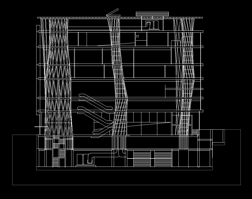 【Famous Architecture Project】Sendai Mediatheque-Toyo Ito-CAD Drawings