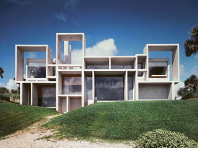 【Famous Architecture Project】Paul Rudolph -Milam House-Architectural CAD Drawings