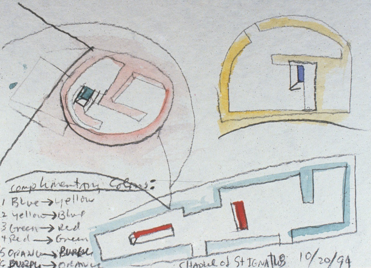 【Famous Architecture Project】Steven Holl-St. Lgnatius-Architectural CAD Drawings