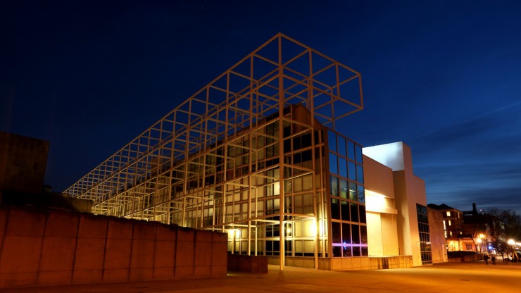 【Famous Architecture Project】Wexner Center for the Arts-Peter Eisenman-Architectural CAD Drawings