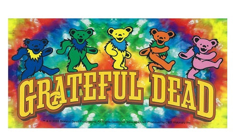 grateful dead dancing bears sticker