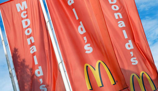 Mcdonalds outdoor flags flag factory