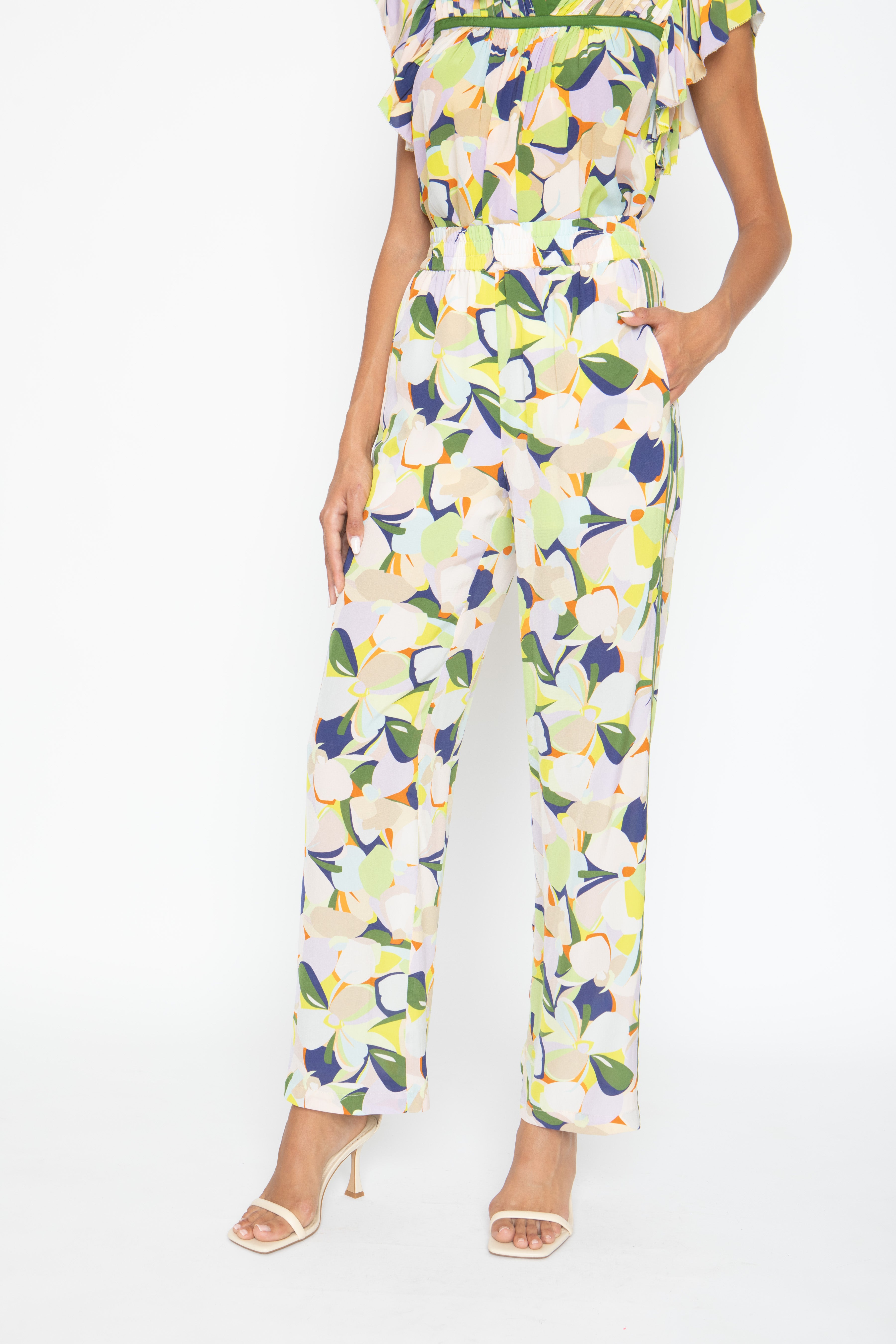 Max Retro Flower Pant FINAL SALE - CABALLERO COLLECTION