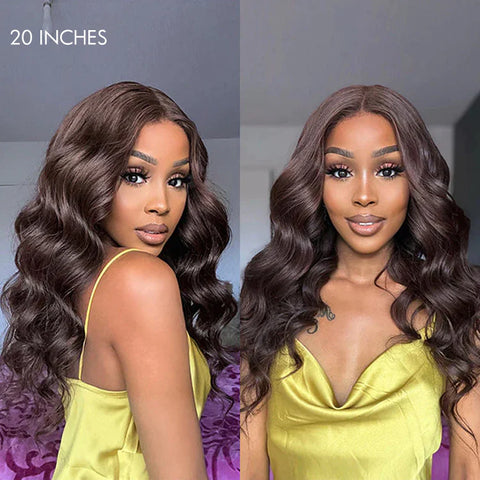 The image of Chestnut Brown Loose Wave 5x5 Closure Lace Wig