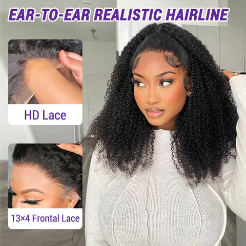 The image of 13x4 lace frontal wig