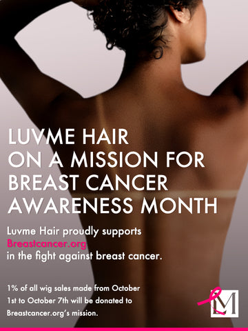 Luvme Hair and Breastcancer.org team up to support breast cancer awareness photo