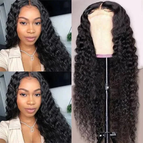 The image of Deep Wave 4x4 Closure Lace Wig