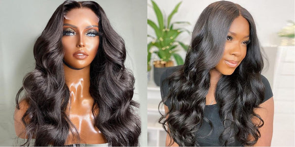 Super Easy 4x4 Glueless Lace Body Wave Closure Wig