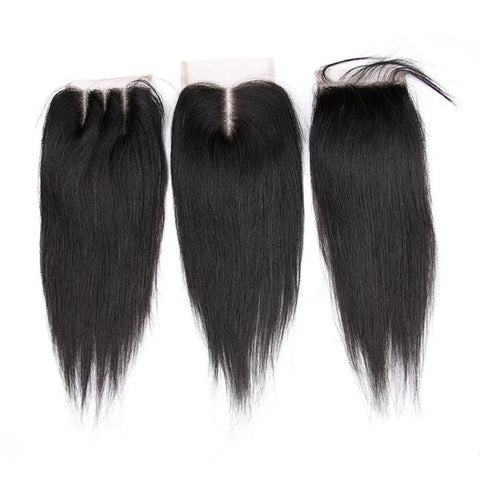 The image of three pieces lace closure