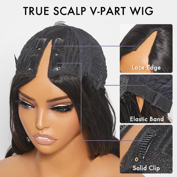 v part wig cap internal structure