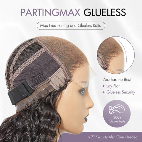 The image of PartingMax Glueless wig 7x6 lace