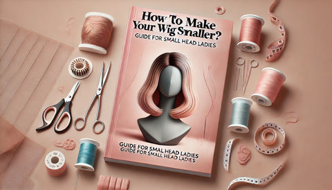 How to make your wig smaller? Guide for small head ladies