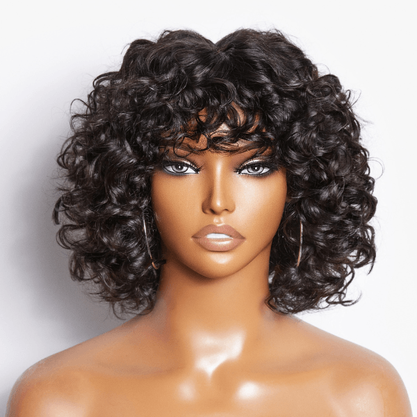 Red Curly Short Wig – Luvme Hair