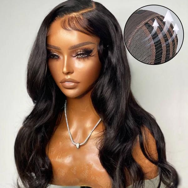 Breathable Cap Deep Left C Part Water Wave Glueless 5x5 Closure HD Lac –  Luvme Hair