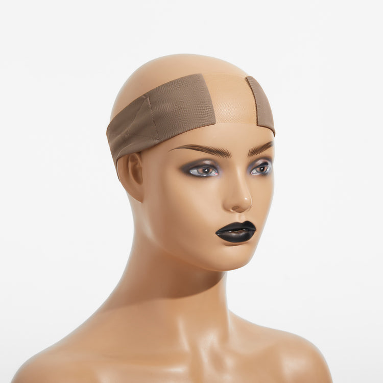 Luvmehair Glueless Installation Kit | HD Wig Cap (10pcs) + 1Pcs Velvet Band + Hair Clips (4pcs 1 Set)
