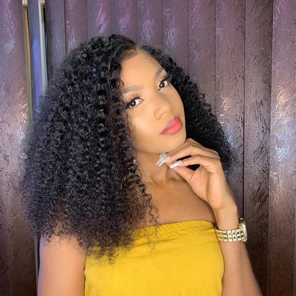 jerry curl lace frontal