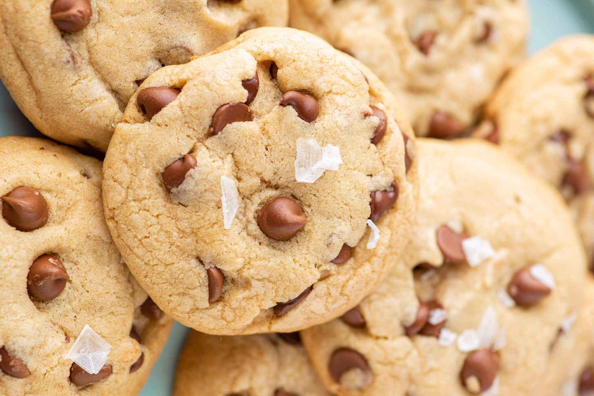 Chocolate Chip Cookies with Sea Salt