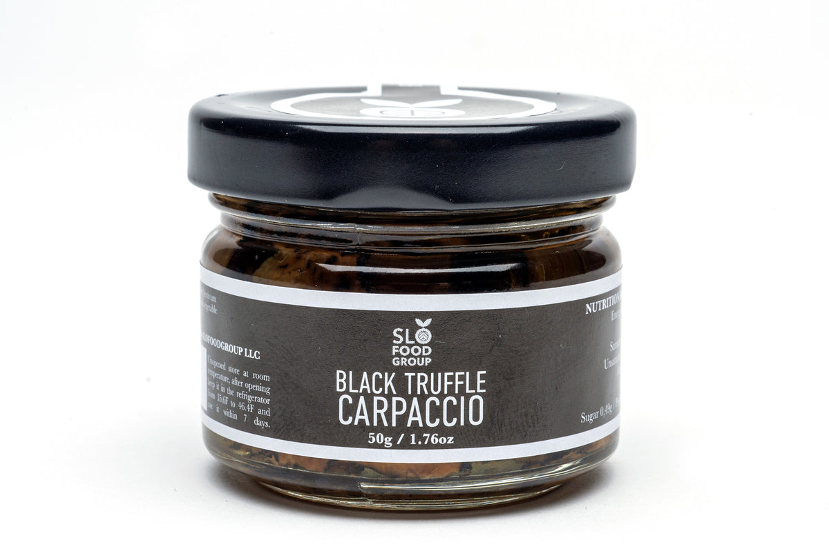Black Truffle Carpaccio - Black Truffle Slices
