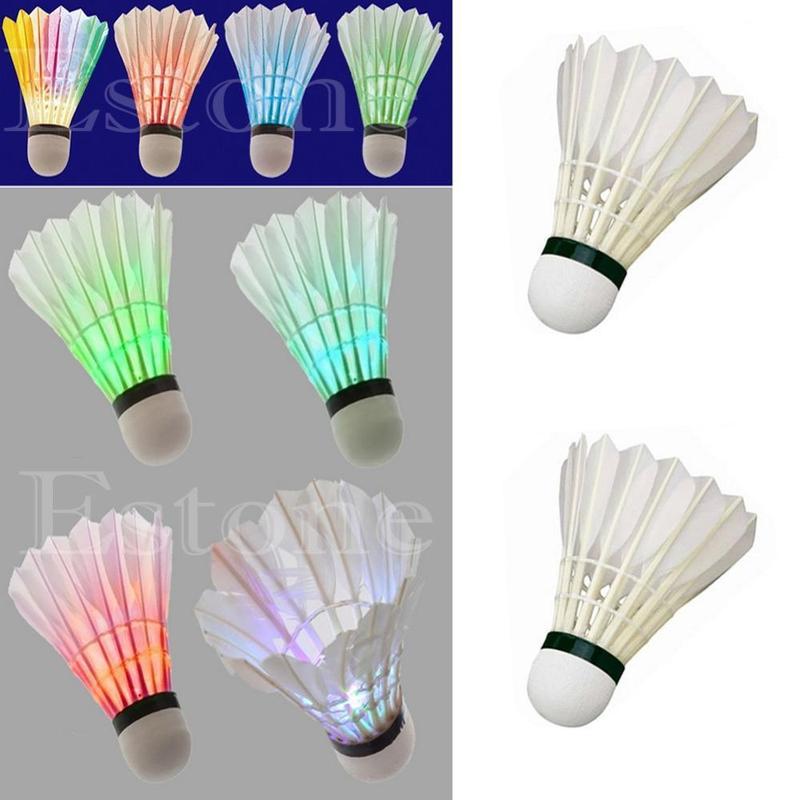 led shuttlecock badminton