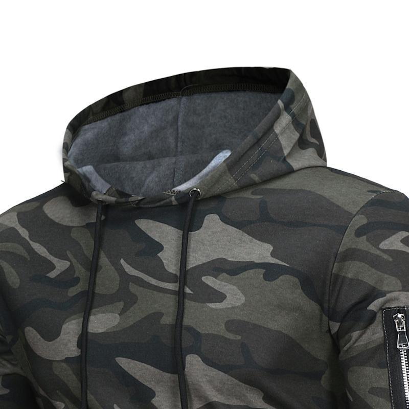 camouflage hoodie men's