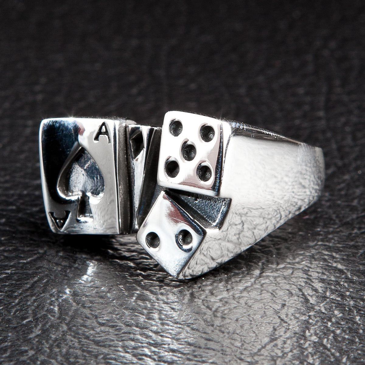 Sterling Silver Logo Dice