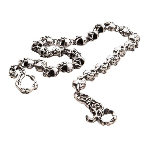 Beaded Sterling Silver Wallet Chain – A&G Rock