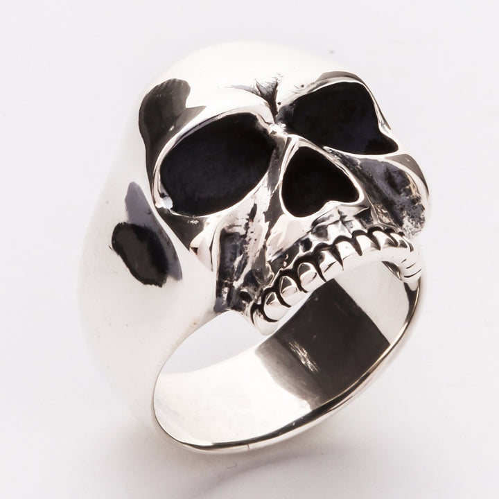 Keith Richards Silver Skull Ring