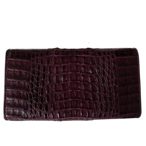 Women's Crocodile Wallet Purse