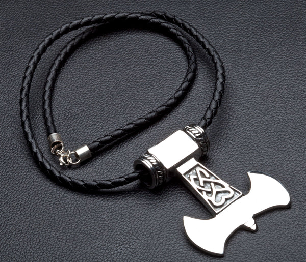 Sterling Silver Thors Pendant Necklace