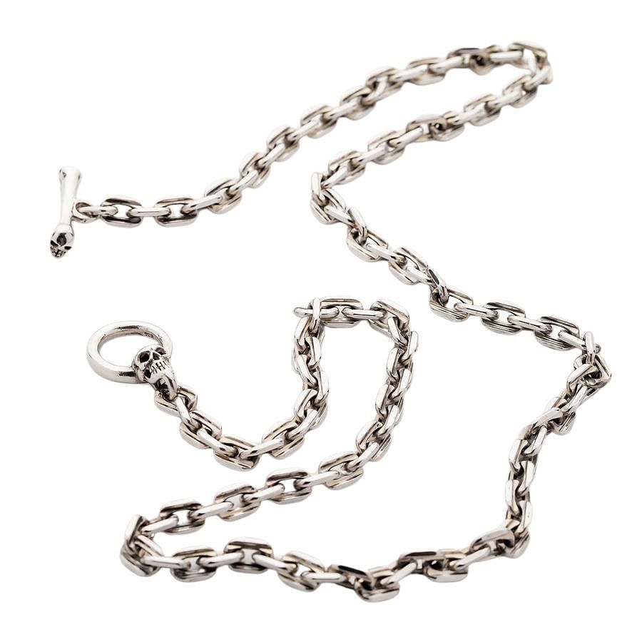 Big Chain Link Necklace | 925 Sterling Silver 22 Inches (55.88cm)