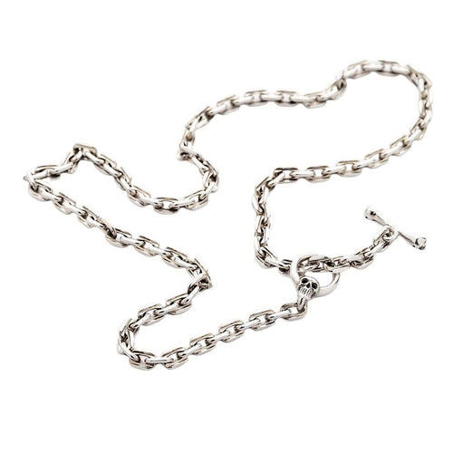 Big Chain Link Necklace | 925 Sterling Silver 22 Inches (55.88cm)