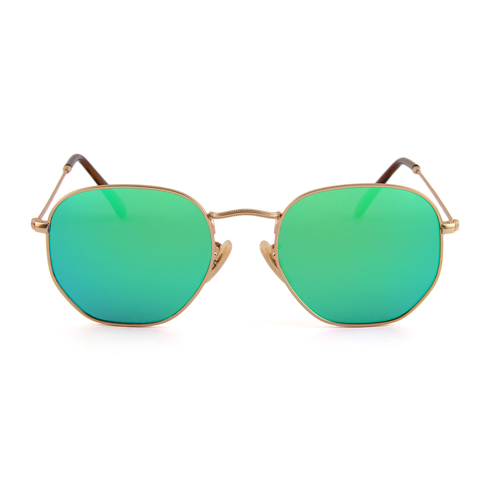 Sherman Gold - Green Mirror Lenses - Sexton Optical