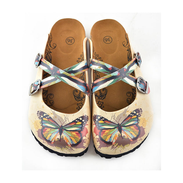 butterfly clogs