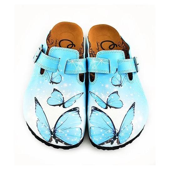 butterfly clogs