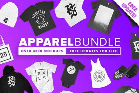 apparel mockups bundle