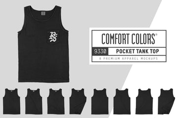 Comfort Colors 9330 Pocket Tank Top