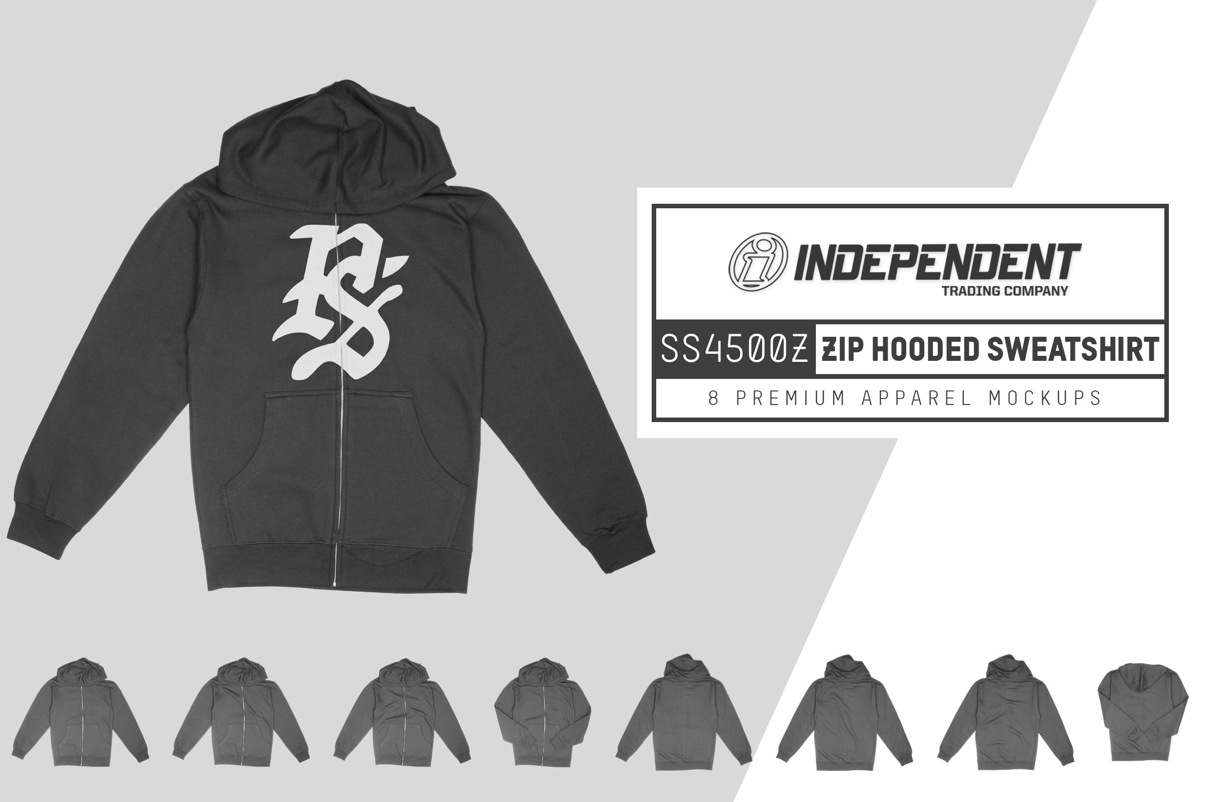 Zip-Up Hoodie Mockup For Photoshop | mail.napmexico.com.mx