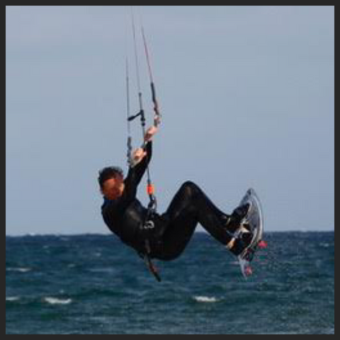 kiteboarding in West Clare