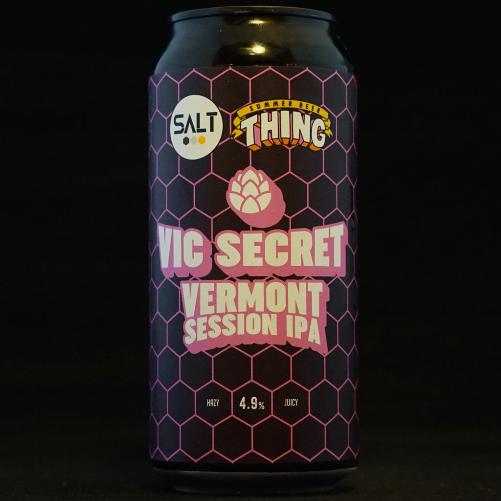 Salt Beer Factory - Vic Secret Vermont Session IPA - 4.9% (440ml) - Ghost Whale