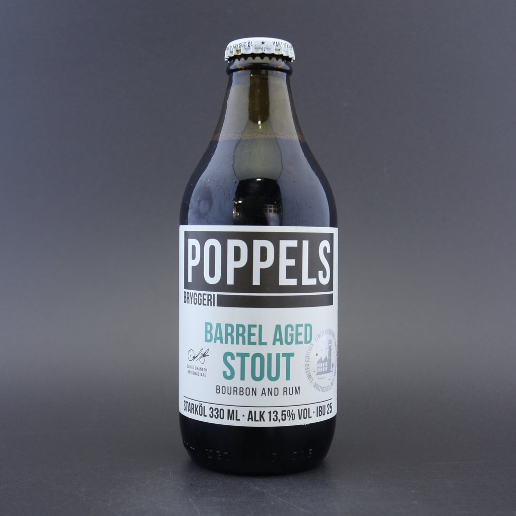 Poppels - Barrel Aged Stout - 13.5% (330ml) - Ghost Whale