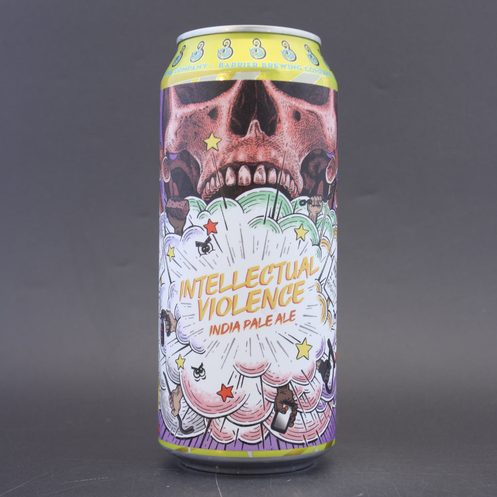 Barrier Brewing Company  Burial - Intellectual Violence - 7.8% (473ml) - Ghost Whale