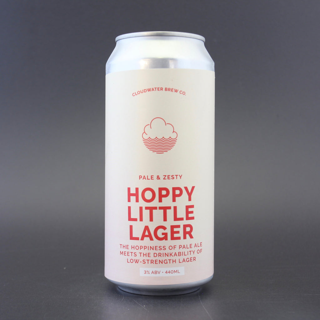 Cloudwater - Hoppy Little Lager - 3.6% (440ml) - Ghost Whale