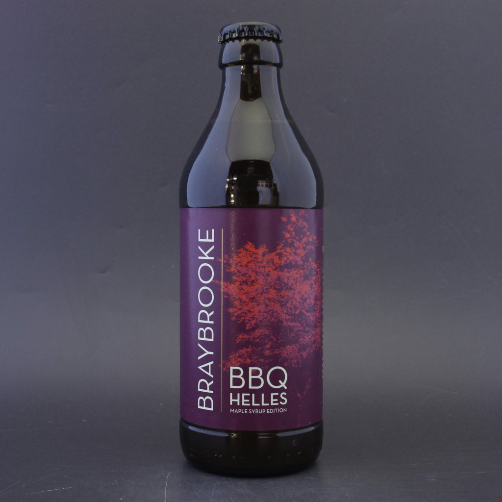 Braybrooke  Mondo - BBQ Smoked Helles: Maple Edition - 4.5% (330ml) - Ghost Whale