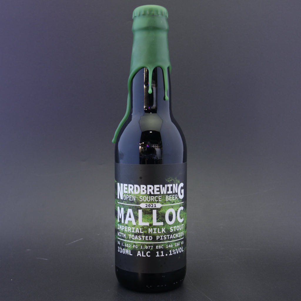 Nerd - Malloc Pistachio - 11.1% (330ml) - Ghost Whale